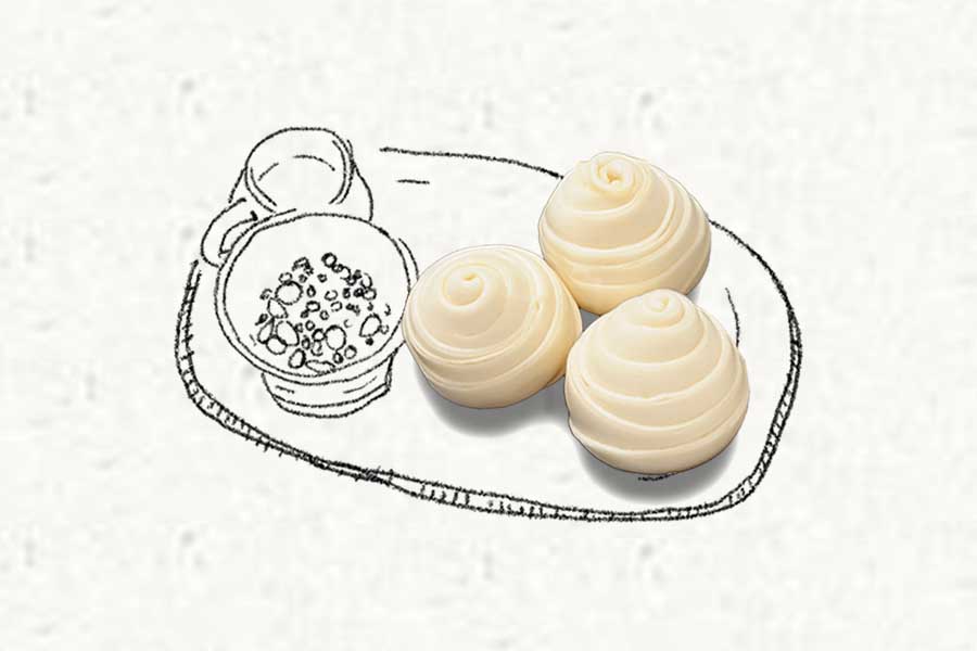 蒸螺絲捲【三顆】